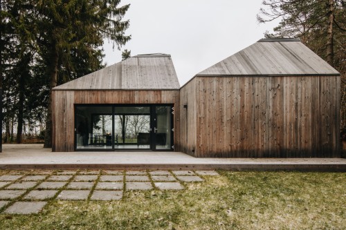 Dom letni inspirowany Estońską architekturą