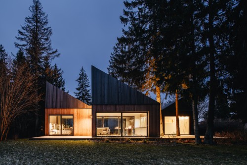 Dom letni inspirowany Estońską architekturą